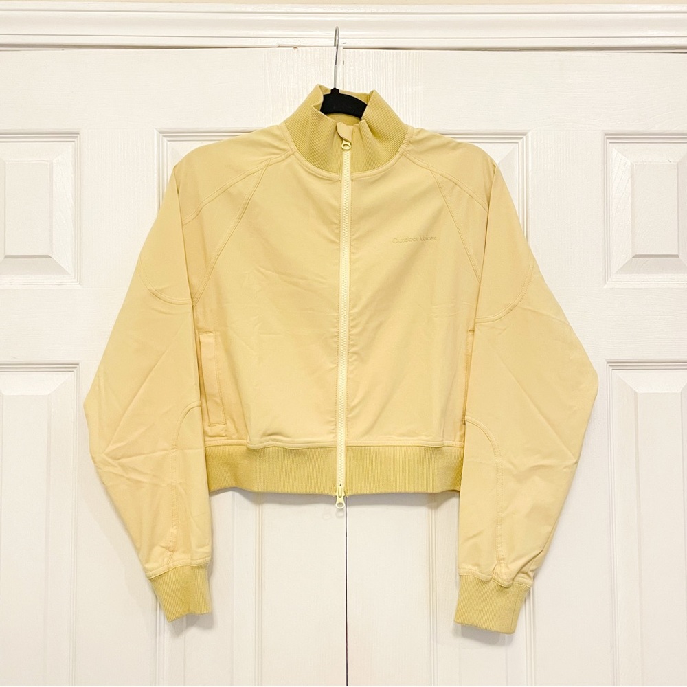 Outdoor Voices Yellow High Stride Jacket